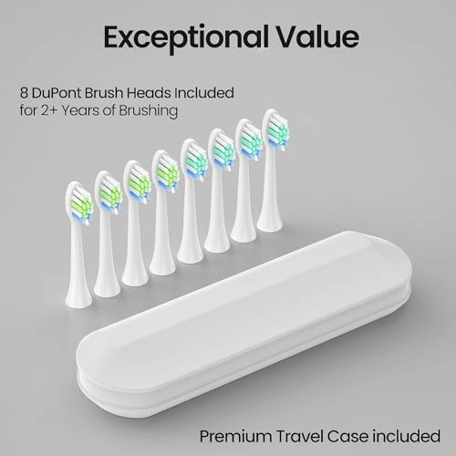 C3 - 8 Brush Heads Travel Case USB Type-C Charging