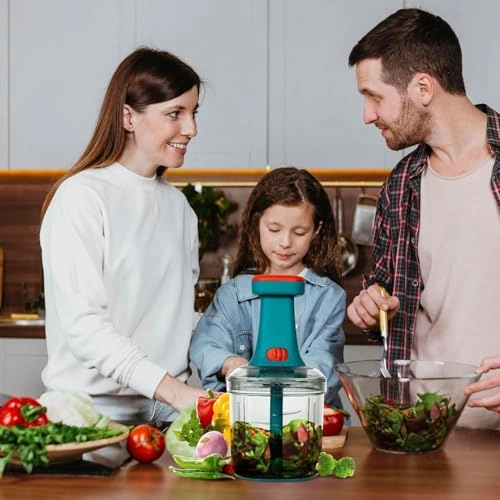 Push Chopper - 1100 ML 5 Blades