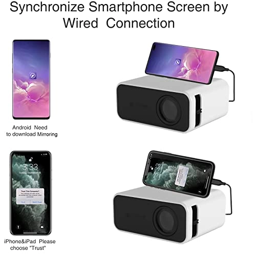 Mini WiFi Projector 24 ANSI 320 x 240