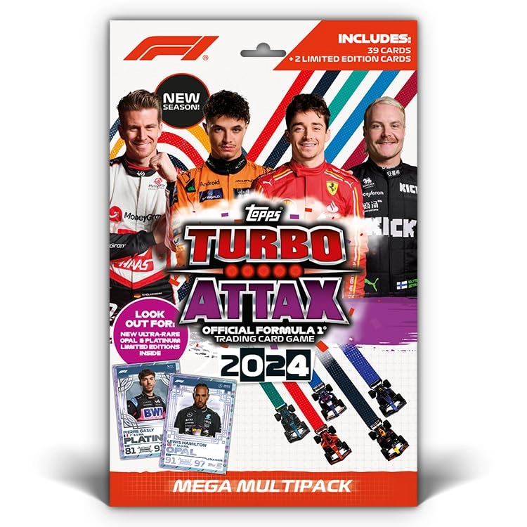 Turbo Attax - 39 Cards plus 2 Limited Edition Cards