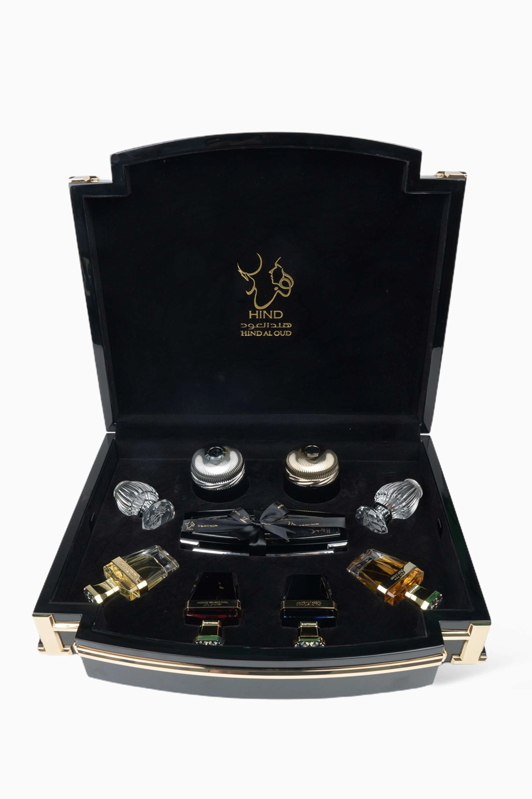 Hind Al Oud Deep Masaey + You Never Know + Oud Zayed + Kheneen Al Fikr + Rahi Al Oud + Sheikh A + Oud Al Qasr Muattar + Sheikh A Mubakhar + Sheikh A incense sticks