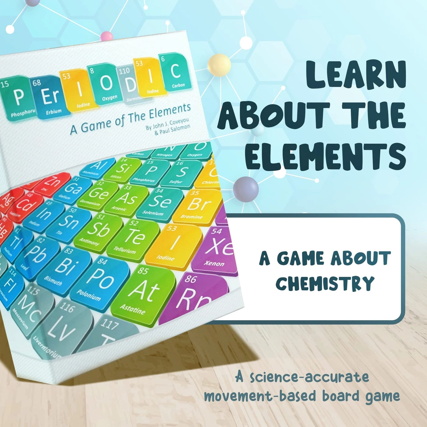 Periodic: A Game of the Elements - Board & Card Game