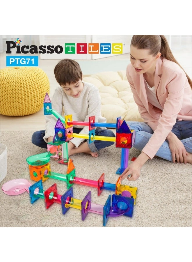 Magnetic Marble Run - Architecture 71pcs