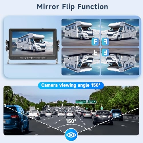 Wireless Backup Camera - Night Vision Wireless 720P