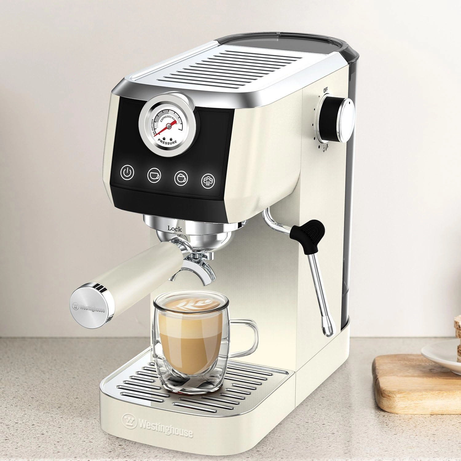 Westinghouse Digital Electronics WKCMH1663 - 1.3L 20-Bar Milk Frother