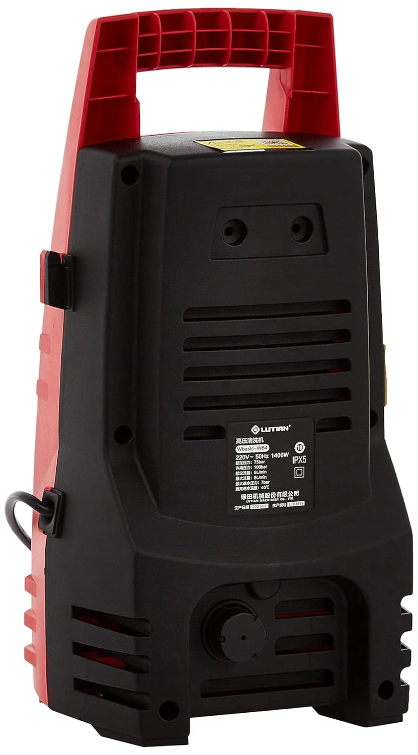 Lutian High Pressure Washer - 1400W 100 Bar Max Flow390 lh