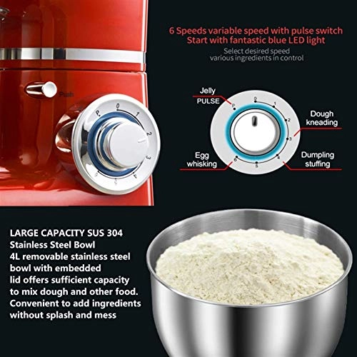 Stand Mixer - 4 Litre 1200W