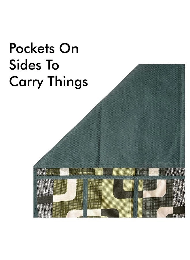 Fridge Top Cover - 99 X 56 CM + Fridge Handle Covers - 2 30 X 16 CM + Fridge Mats - 4 pieces 28 X 43 CM