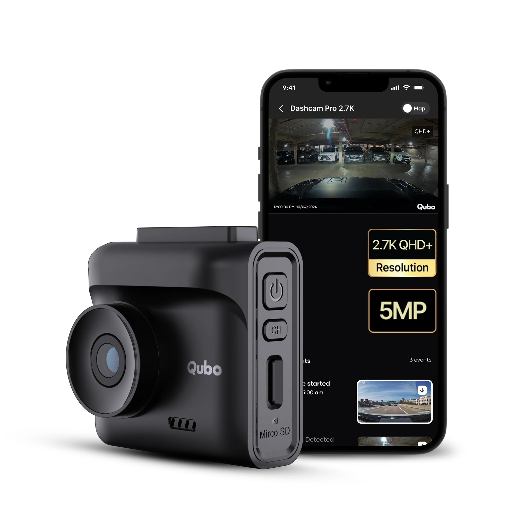 Hero Electronix Pvt. Ltd. Dash Cam Pro - 2.7K