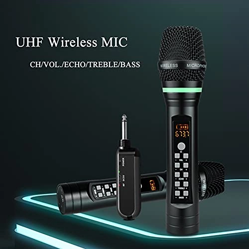 UHF Wireless Handheld USB+Wireless Microphone