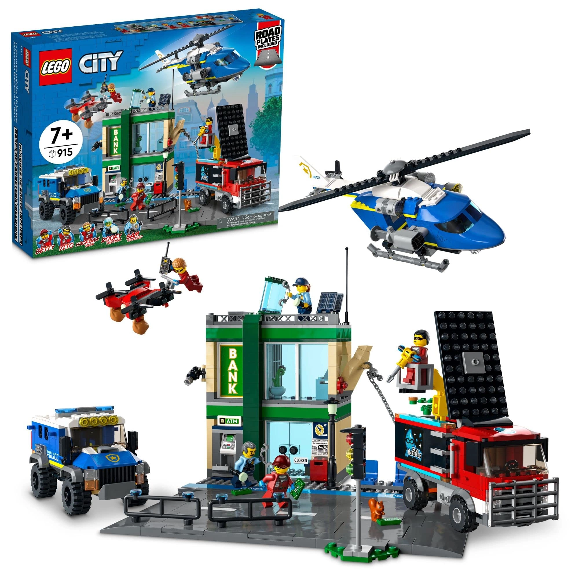 LEGO City Police Chase at the Bank (60317)