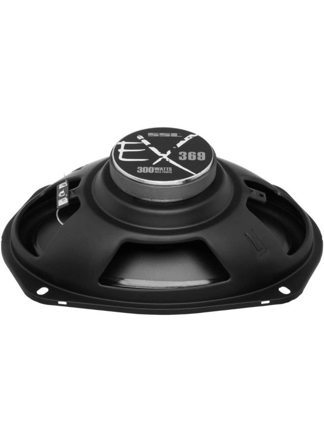 EX369 - 6 x 9 Inch Coaxial 3 Way Full Range