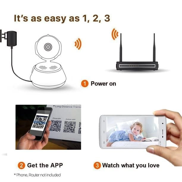 Wireless IP Camera 1080P