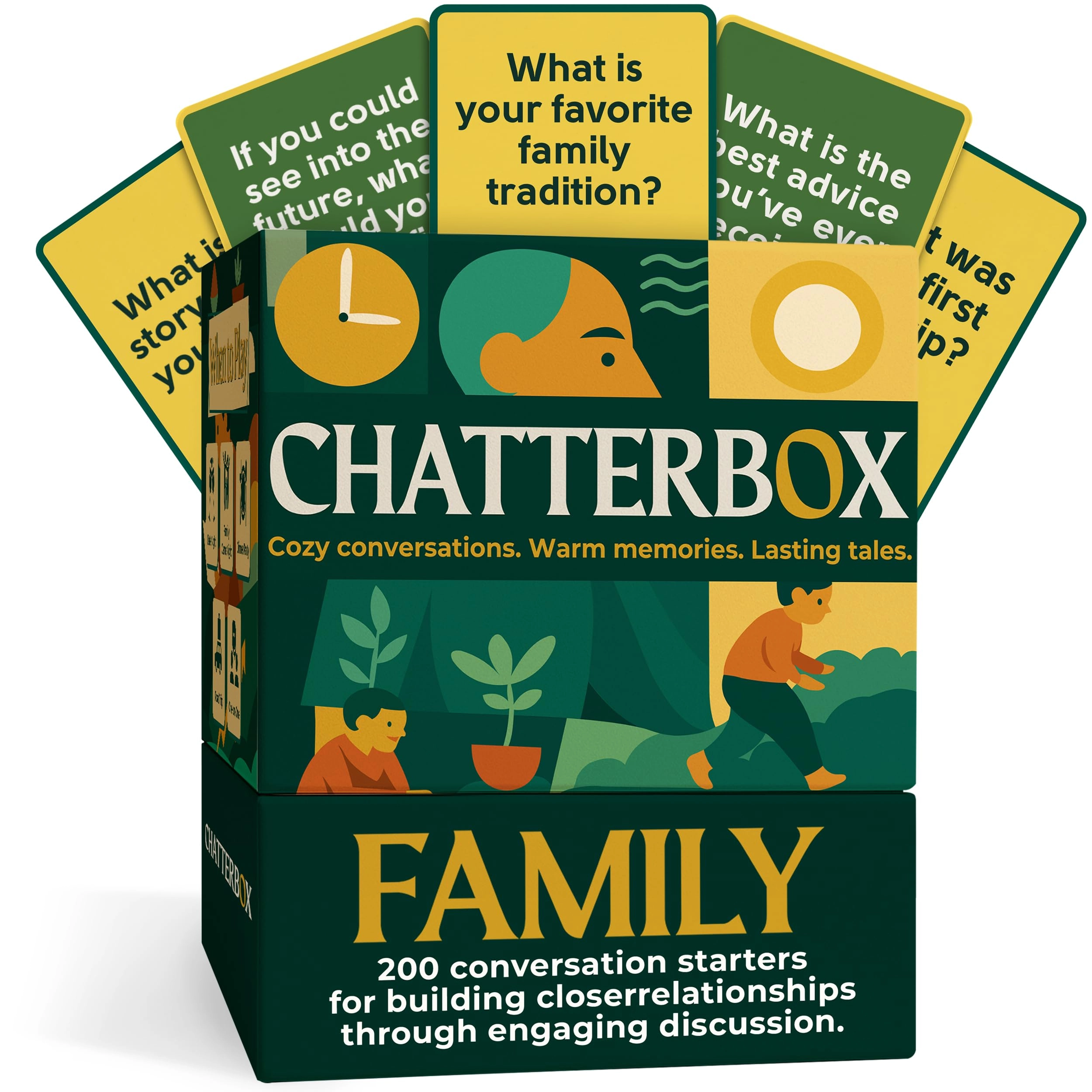 Chatterbox Conversation Cards - English 4 months and up