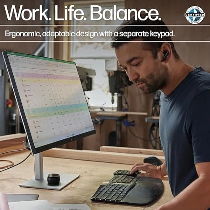 960 Ergonomic Wireless Keyboard - Bluetooth