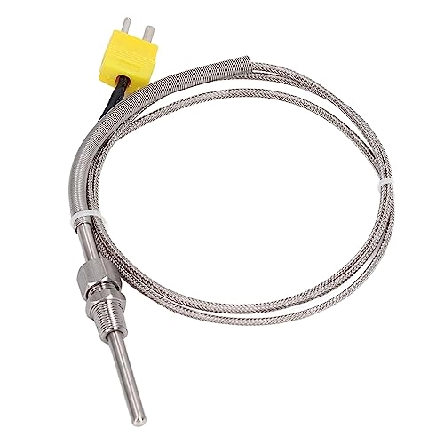 K Type Thermocouple - 1/8in NPT 80mm 1 meter