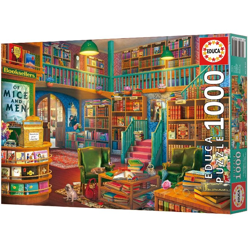 Educa Wonderful Bookshop Puzzle (1000) - 1000 pcs