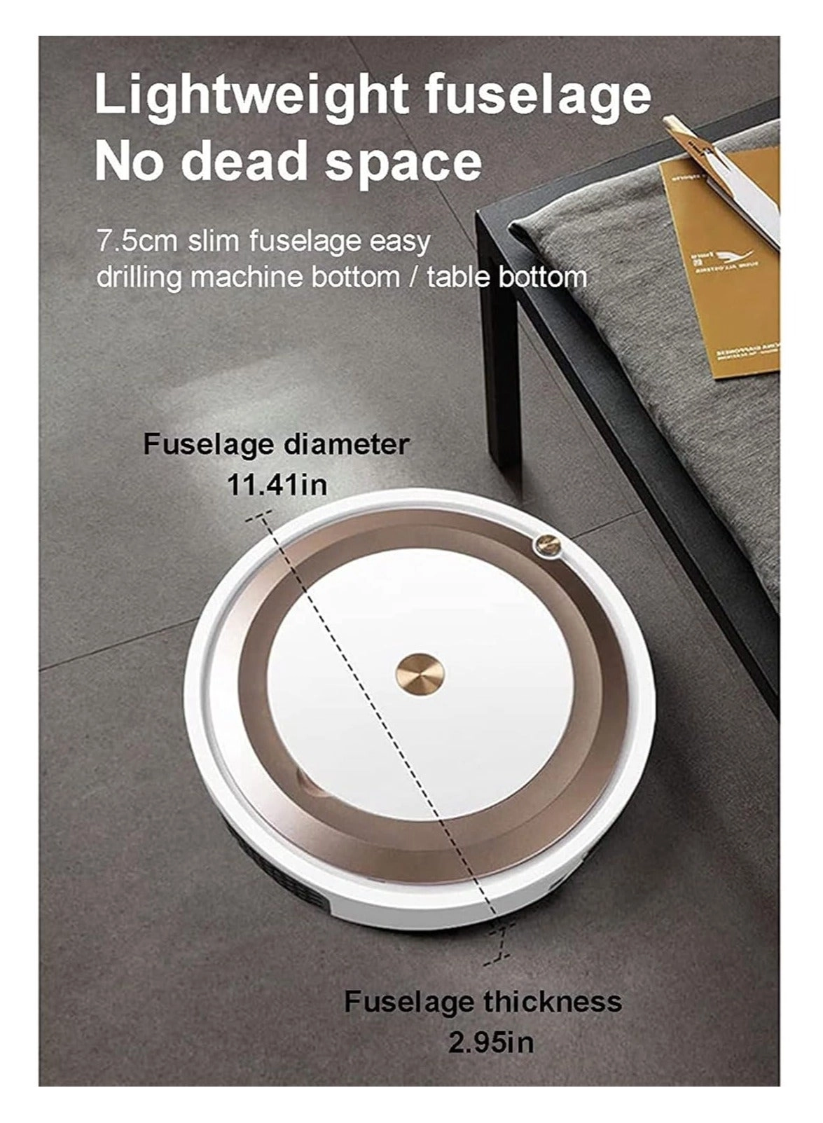 Robot Vacuum - App Remote 1200 mAh