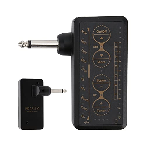 Sound Card Effect Amplifier - Headphone Amplifier 780mAh rechargeable lithium battery