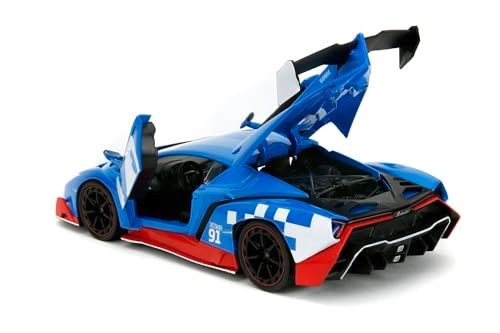Lamborghini Veneno - 1:24 + Sonic Figure