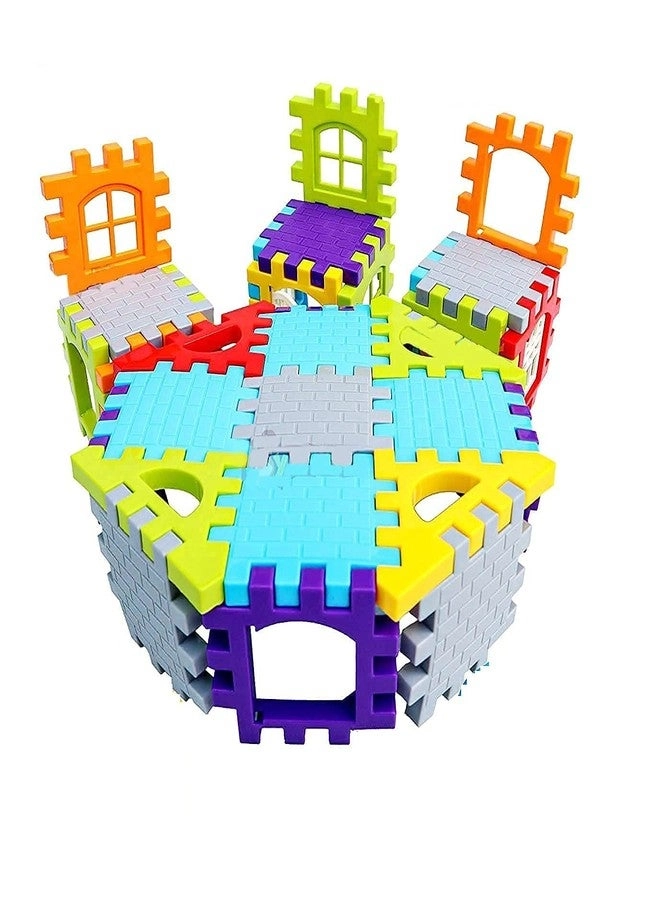 My Happy House Home Building Blocks - 72pcs