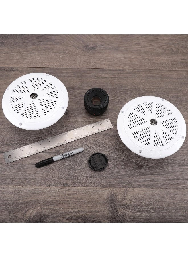 Dual Marine Speakers - 6.5 Inch 120 Watt