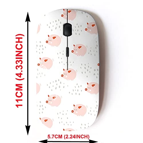2.4G Cute Pattern Mouse - USB