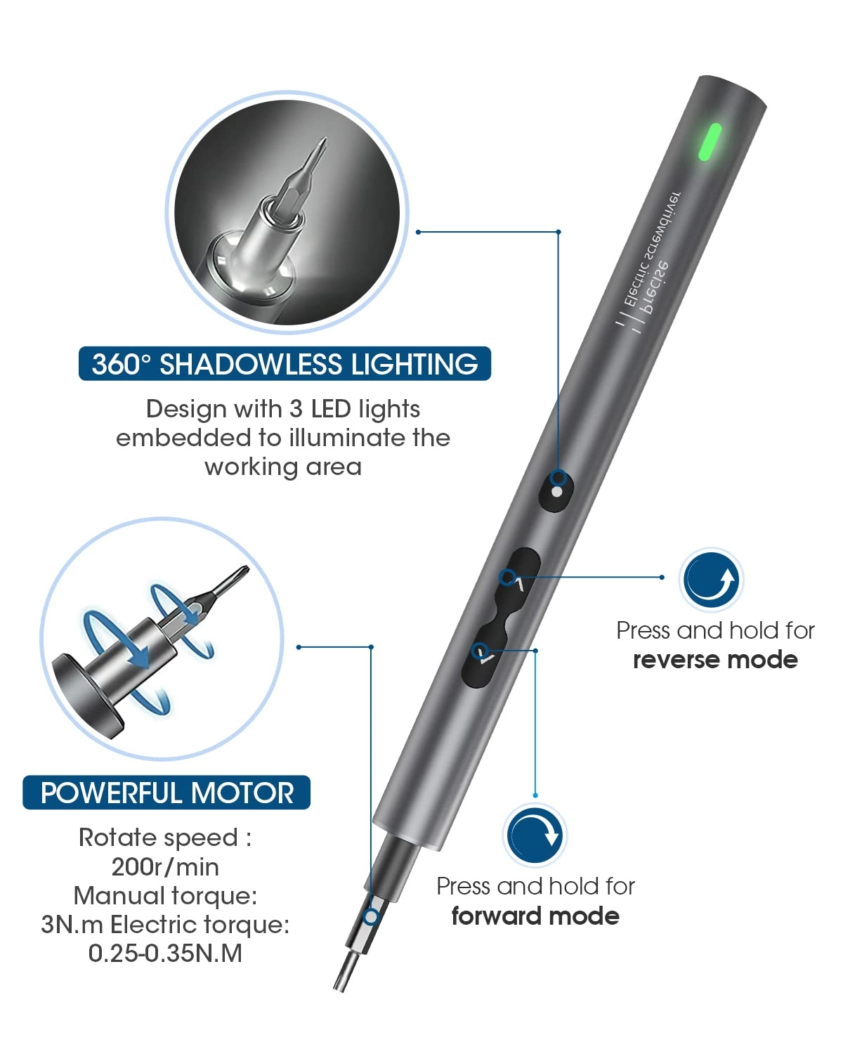 Mini Electric Screwdriver