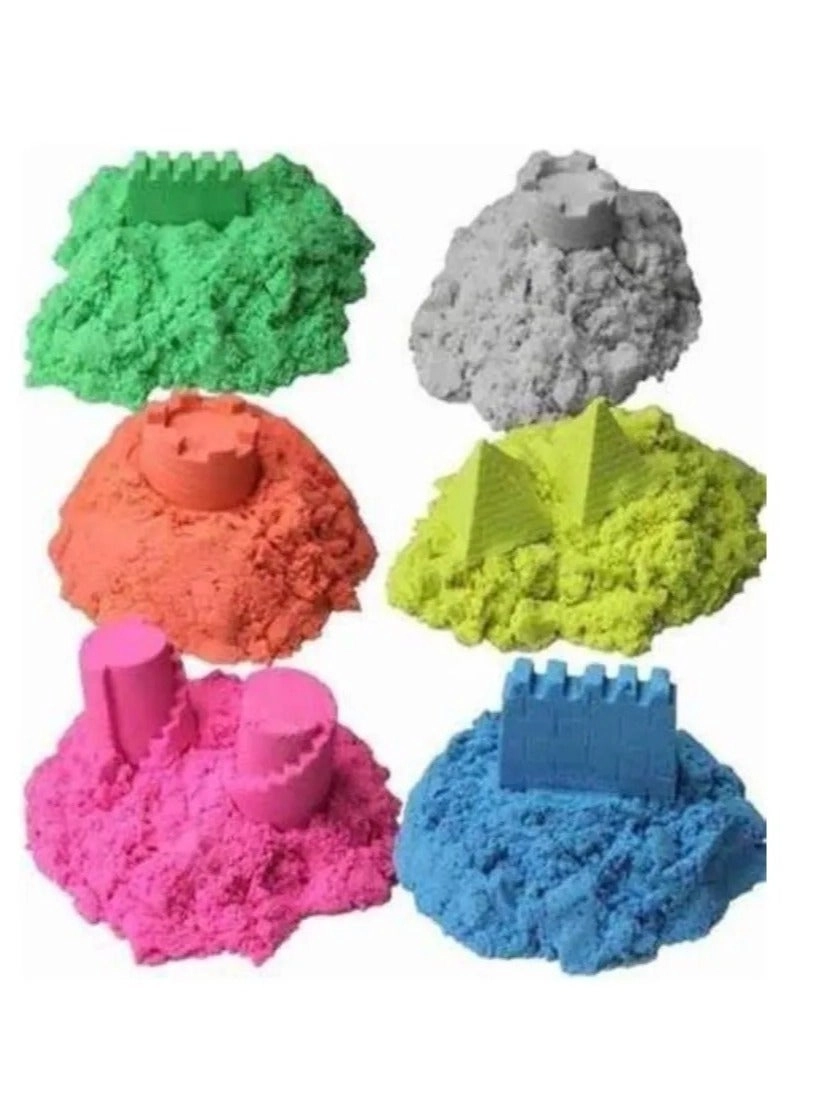 magic sand toy - compressible stretchable multi-colored