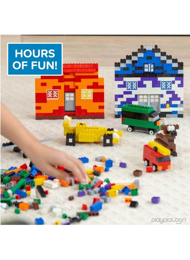 Windows Doors And Roof Tops Set - Construction 400 pcs