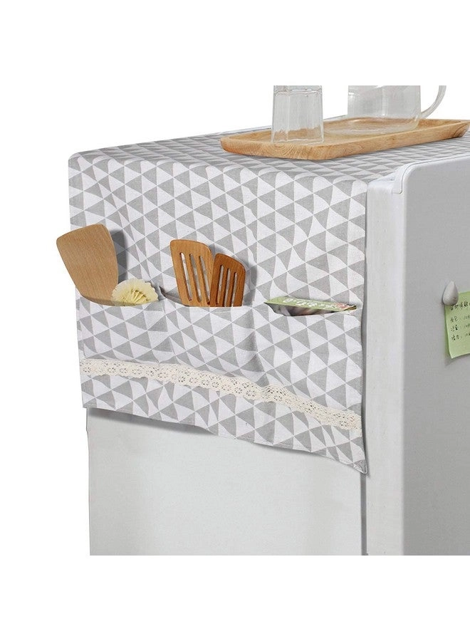 Fridge Cover Top - 130 x 55 cm Yellow