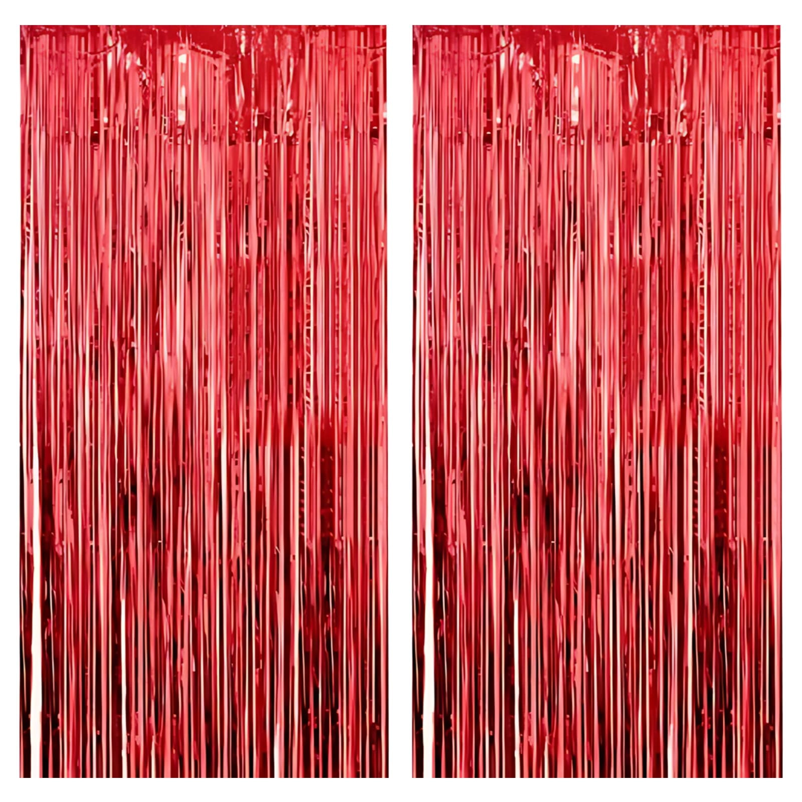 fairymaiden Tinsel Curtains - 2 Pack Christmas