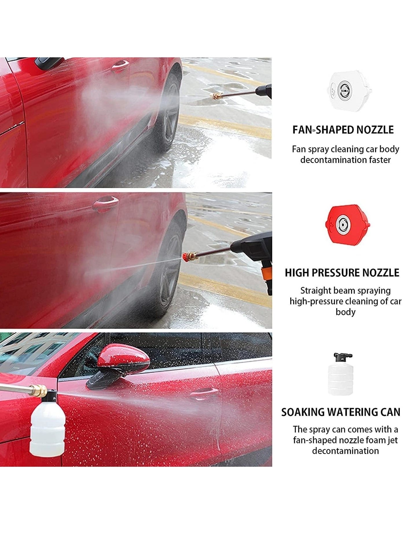 Cordless Portable Washer - 48V 30Bar 200W