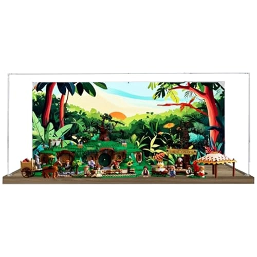 Acrylic Display Case for LEGO Char Block Model 10354