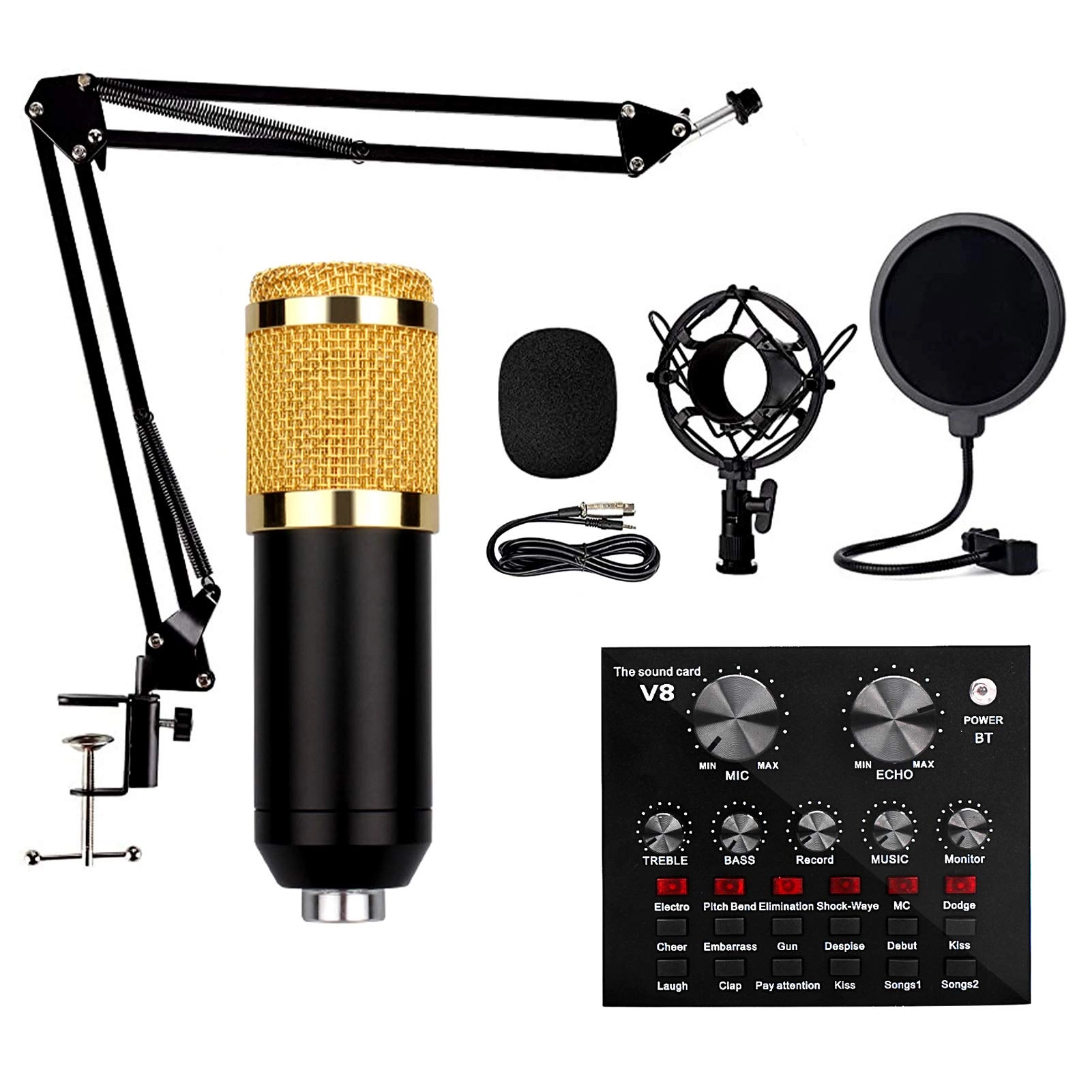 OLPERLO HPABKHKQP USB Microphone Kit