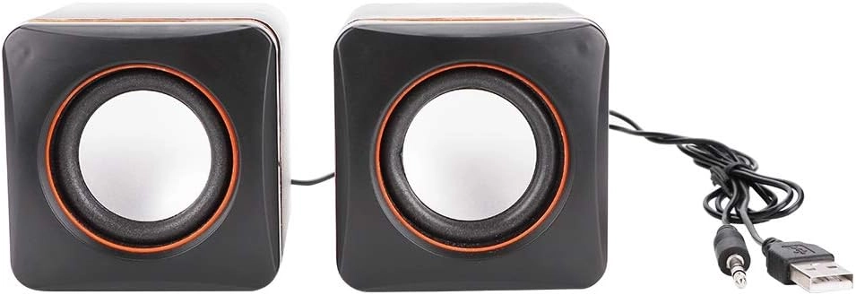 klarako Mini USB Wired Speaker - 2.5W + 2.5W