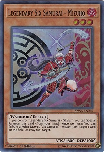 Yu-Gi-Oh! Legendary Six Samurai Mizuho SPWA-EN045