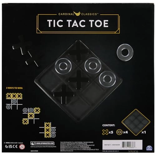 Cardinal Classics Tic Tac Toe: Standard Edition
