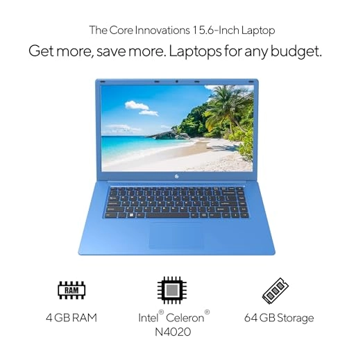 CLT2156BL - 15.6'' Celeron N4020 4GB DDR4 64GB SSD