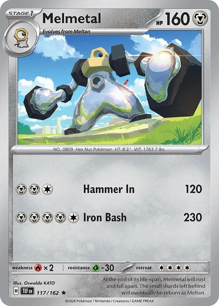 Pokémon Pokemon Melmetal 117/162