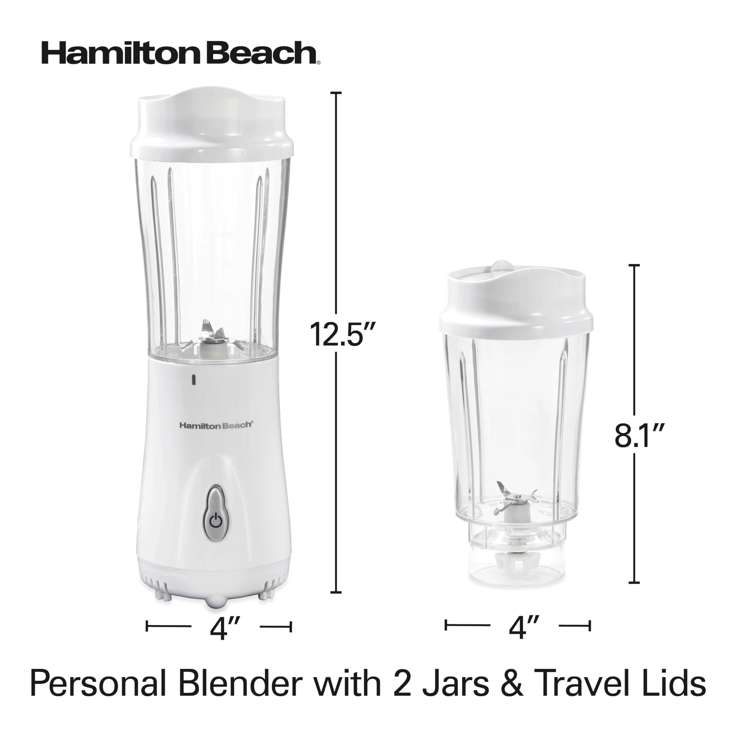 51102V - Personal Smoothie Blender Travel Cup & Lid