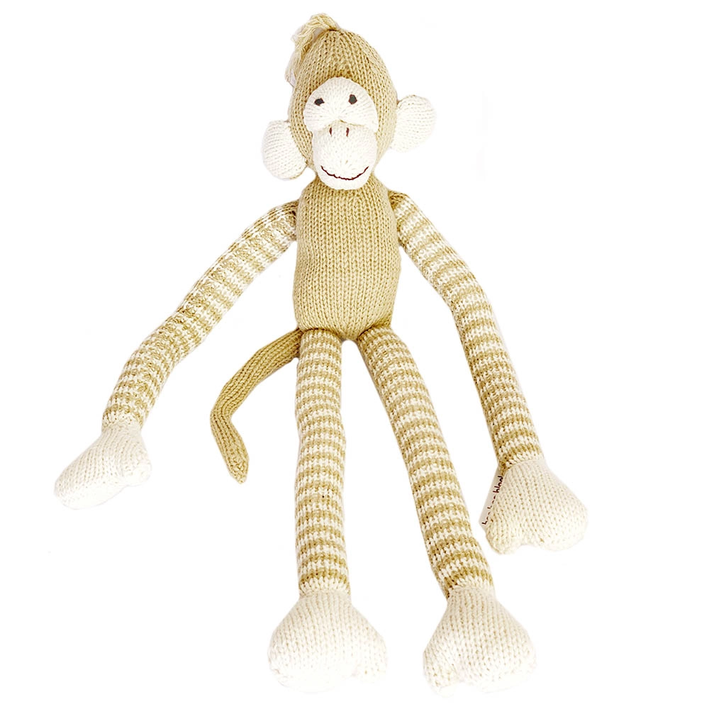 Baa Baa Black Sheep Wibbly Wobbly Monkey - 60 cm Beige