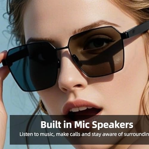 AI Translation Smart Glasses - Bluetooth 5.4 Polarized