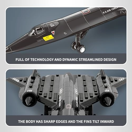 SR-71 Fighter Jet - 183 pcs Military