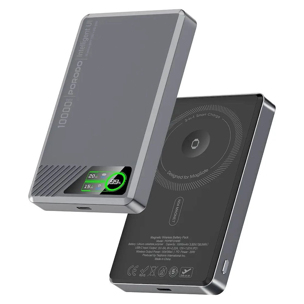 Porodo SlimMag - 10000mAh 20W