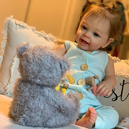 Yannik Reborn Child Doll - 24 Inch Brown Eyes Ages 3+