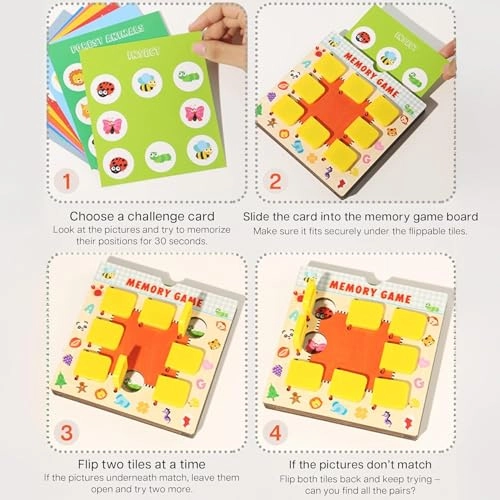 Beringin Memory Matching Game - 3–5 10 pieces