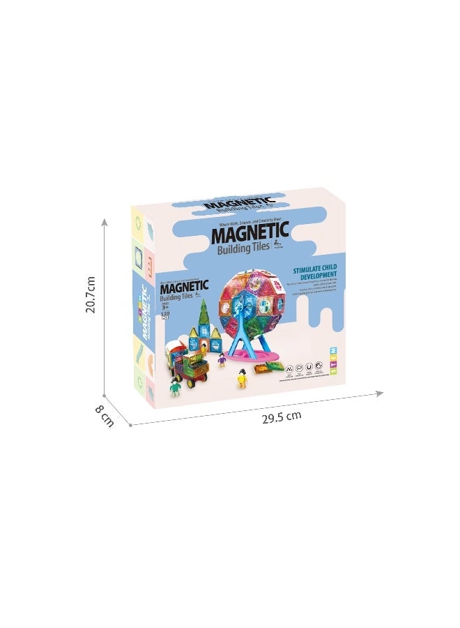 Magnetic Building Tiles Set