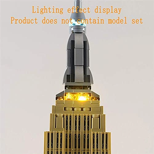 LED Light Kit for Architecture Empire State Building for LEGO Architecture Empire State Building 21046