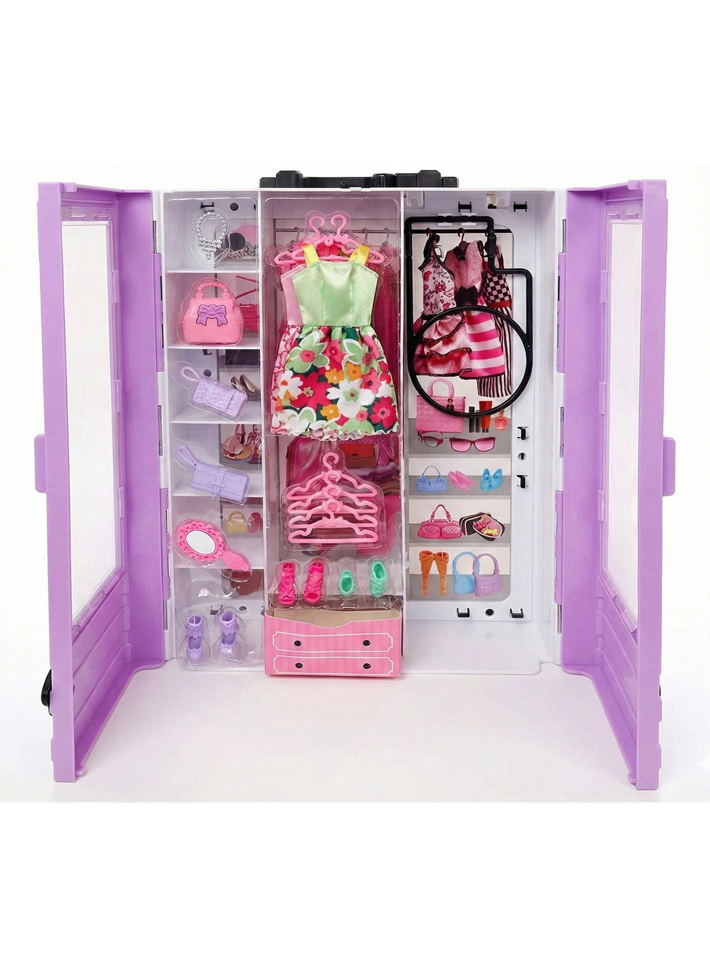 Fashion Doll with Wardrobe - Poseable Blonde 15+ Accessories Ages 3+